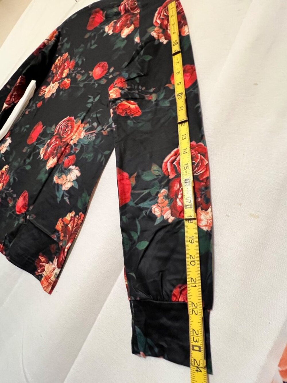 Zeagoo Fall Womens Floral Long Sleeve Top Loose Fit Casual Dressy Size Small - Picture 11 of 13